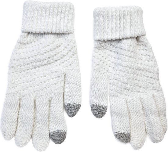 BamBella® Handschoenen winter dames warmte wit