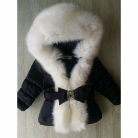 Children's coat Fur collar jacket Girls Winter coat Imitation Fur