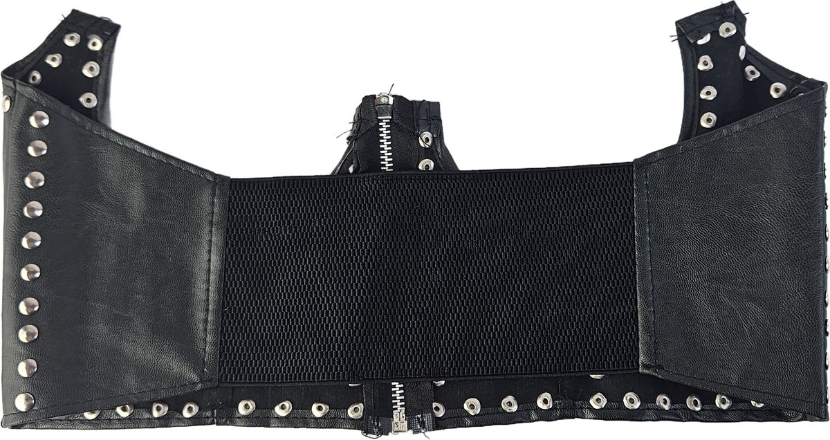 BamBella ® - Riem Maat S M L - Korset top Mode Body Gothic Goth taille riem met glitter korset belt