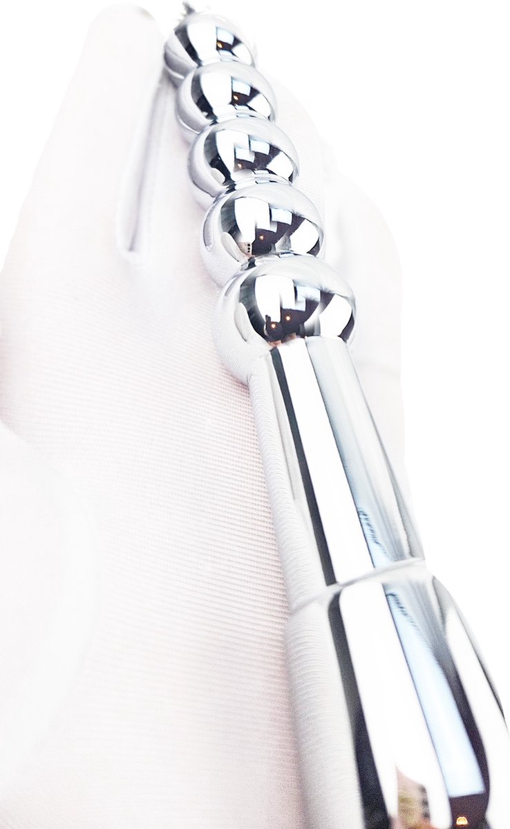 BNDGx® - Metalen Zweep spanking - Extreme BDSM Seks zweep Staal Zilver kleurig SM Fetisch Seks speeltje
