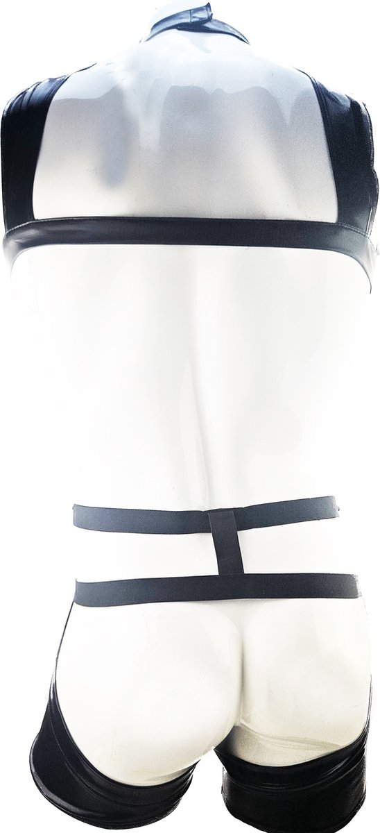 BNDGx® Sexy Cosplay Rollenspel kleding - Onesize - outfit heren bunny zwart wit set konijn