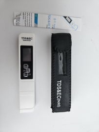 TDS Meter - In bewaardoos - EC - Temperatuur opmeten -