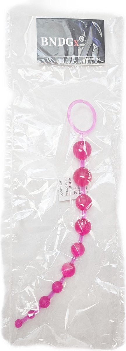 BNDGx® - Anaal kralen dunne dildo ketting - lange dildo - Seks speeltjes voor koppels vrouw man