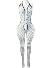 BamBella ® - Panty pak -Onesize - body suit - Dames - Onesize - Erotische jumpsuit van kant lingerie