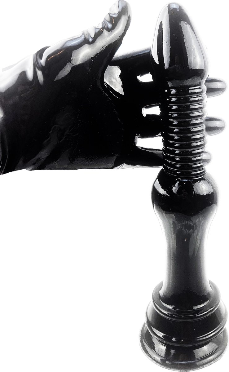 BNDGx® - Dildo - Extreem Grote Zwarte Lange dikke Realistisch Penis -Zuignap -Anaal BDSM SM Fetisch Seks speeltje