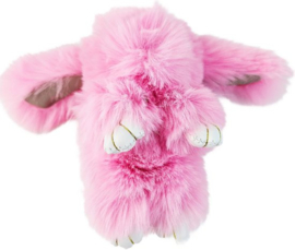 Sleutelhanger Tashanger Grote Konijn Fel Roze 13 CM zachte pluche hanger