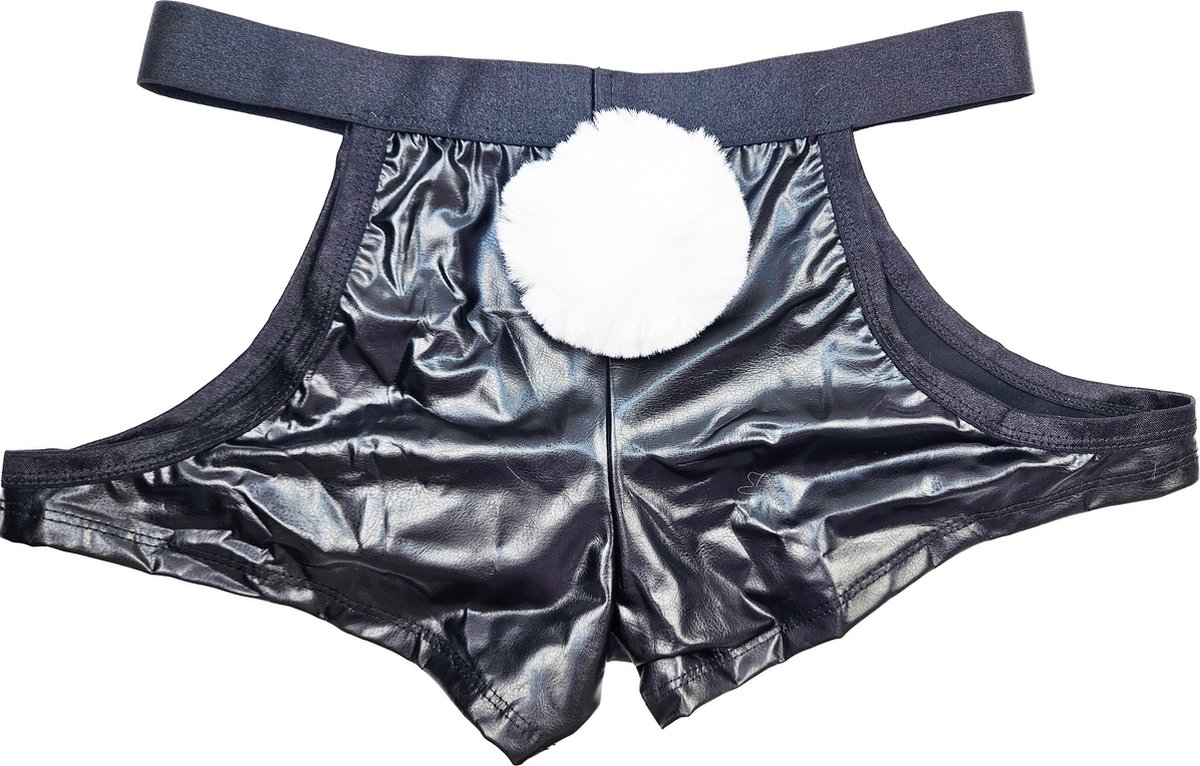 BNDGx® Sexy Cosplay Rollenspel kleding - Onesize - outfit heren bunny zwart wit set konijn