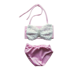 Bikini Licht Roze baby en kind Zwemkleding Badkleding meisje