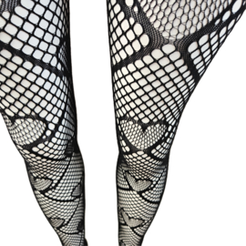 BamBella ® - Panty -Onesize - gaas maillot dunne pantys Dames - Onesize - sexy Erotische lingerie van kant