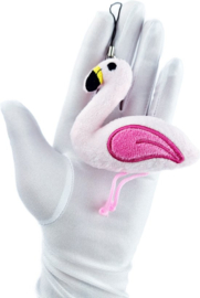 Sleutelhanger tashanger telefoon hanger accessoire telefoonhoes hangertje knuffel roze