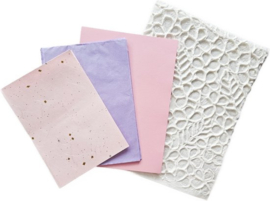 Papier knutselen voor kinderen - Meisjes - Roze - Knutselpapier set pakket karton