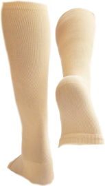 BamBella® - Halve kousen met rits Hoge sokken sok zonder teen