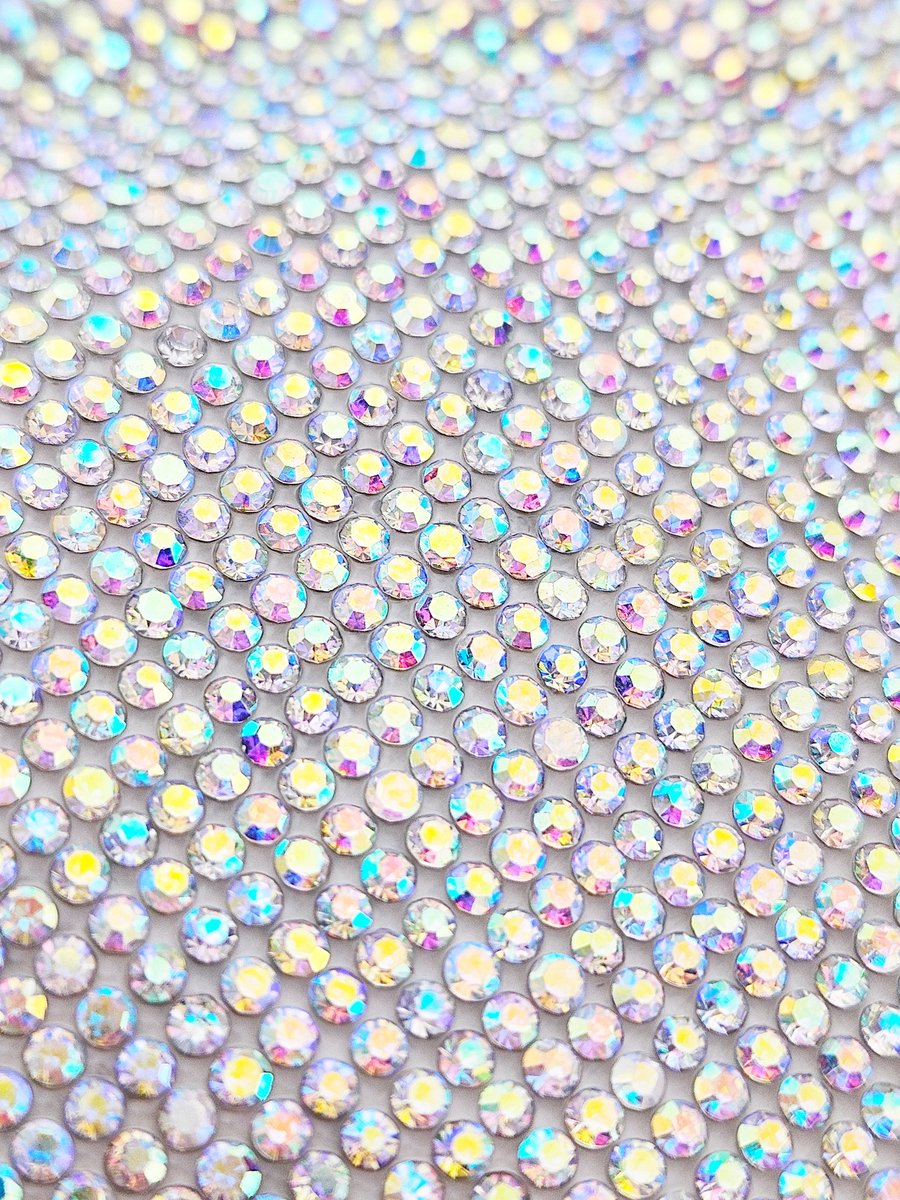 BamBella - Plak lint strass steentjes - Vel glitter plakband - 24cm X 20cm zelfklevend glitters steen hotfix versieren DIY knutselen meisjes craft art scrapbook