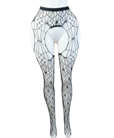 BamBella ® - Panty -Onesize - gaas maillot dunne pantys Dames - Onesize - sexy Erotische lingerie van kant
