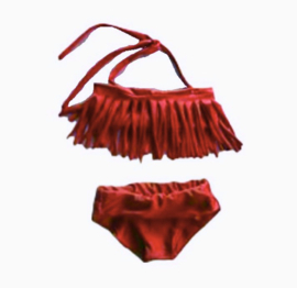 Bikini Rood baby en kind Zwemkleding Badkleding meisje