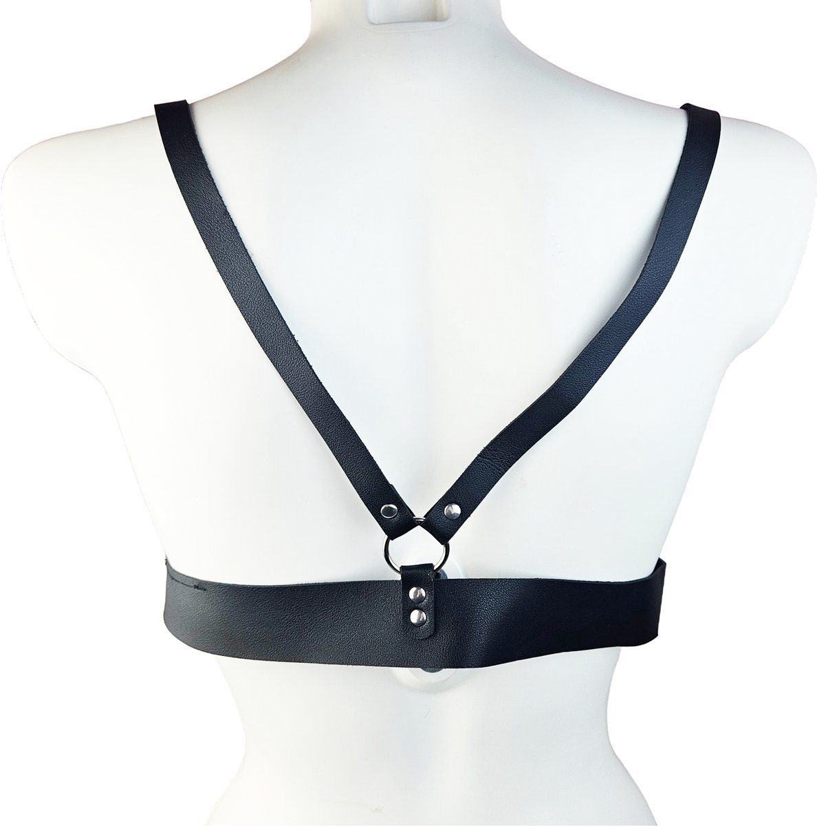 BamBella ® - Sexy Erotische bondage Lingerie onesize vrouw BDSM sm body zwart dames pak