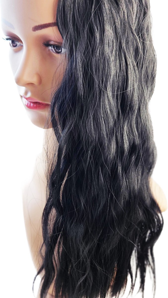 Hair extensions - Clip In - Blond - clip ins curly krullen - Synthetisch haar
