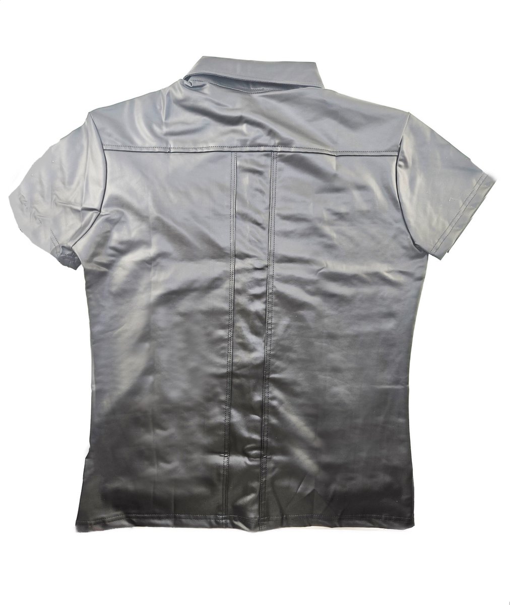 BNDGx® - Shirt overhemd Heren --    Wet look Mat -
