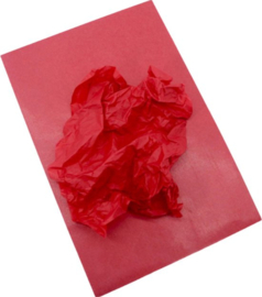100 stuks A5 Zijdepapier tissue papier Rood 150 X 210mm Vloeipapier tissue inpakpapier