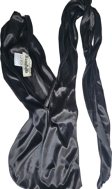 BamBella® Durag - Zwart - Fijn dun Satijn- - Haarnetjes - Wave Cap - Hoofddoek - doek - Soft - Weave hoofd sjaal