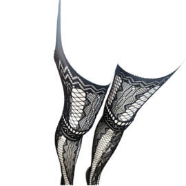 BamBella ® - Panty -Onesize - gaas maillot dunne pantys Dames - Onesize - sexy Erotische lingerie van kant