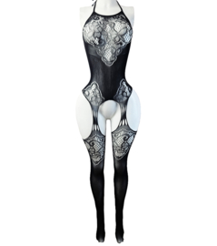 BamBella ® - Panty pak -Onesize - body suit - Dames - Onesize - Erotische jumpsuit van kant lingerie