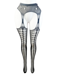 BamBella ® - Panty -Onesize - gaas maillot dunne pantys Dames - Onesize - sexy Erotische lingerie van kant