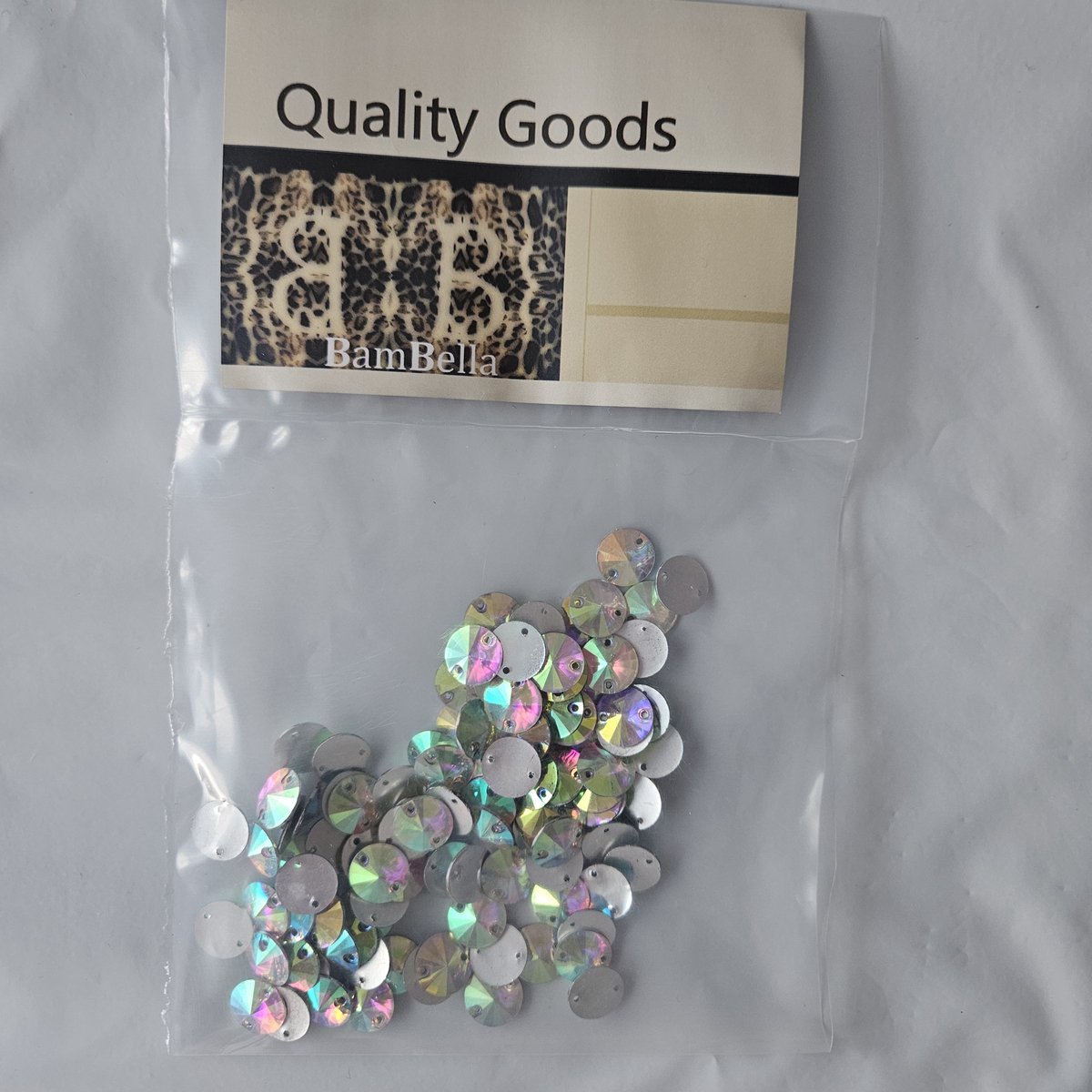 BamBella® goud kleurig - druppel Naai strass Steentjes - 100 stuks - zilver kleurig strass stenen glitters kleding versieren
