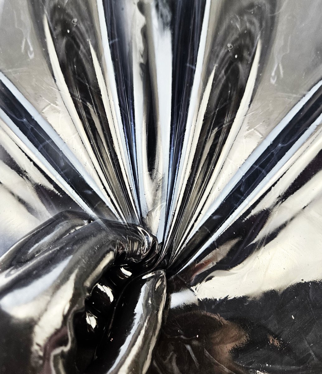 100% LATEX stof per meter - 0.5 meter - zwart 0.5mm -Rubber 50cm X 145cm - Shiny glans wetlook