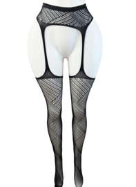 BamBella ® - Panty -Onesize - maillot dikke pantys Dames - Onesize - sexy Erotische lingerie van kant