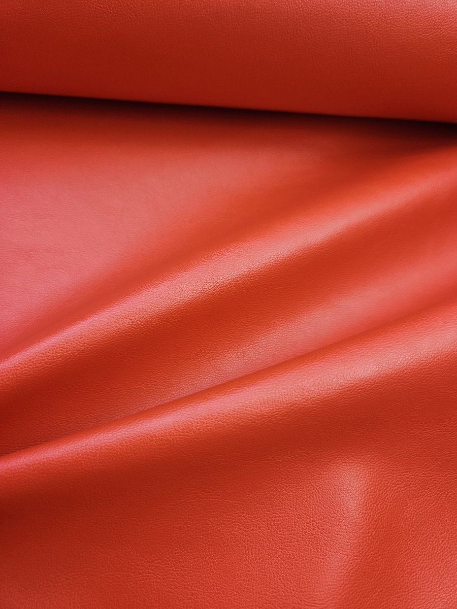 BNDGx® - Nep leer stof - Rood - 100cm X 140cm - imitatie leder lap per meter voor naaien