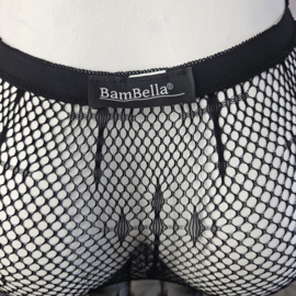 BamBella ® - Panty -Onesize - gaas maillot dunne pantys Dames - Onesize - sexy Erotische lingerie van kant