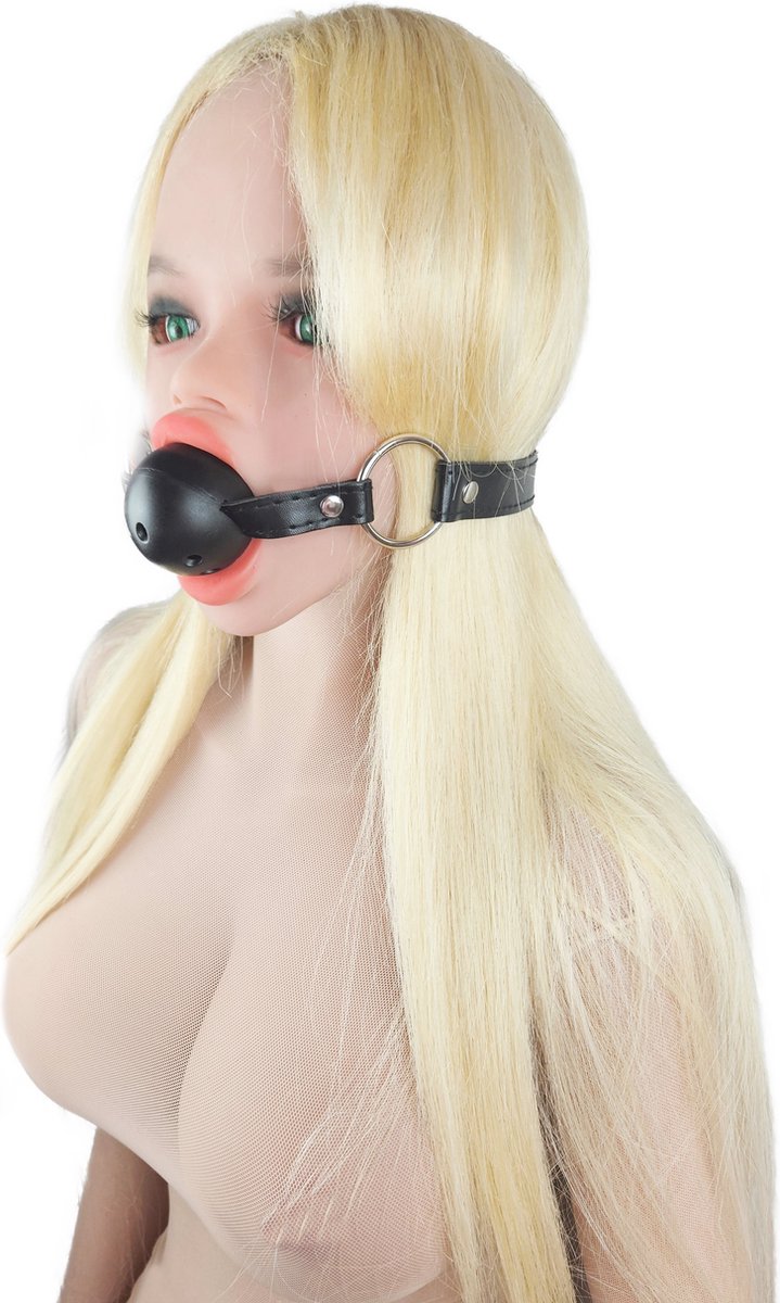 BNDGx® - Gag voor Blow job - Rood - Seks speeltje - mond strap masker bdsm fetish