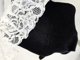 BamBella® Knie kousen Dames - Onesize Schattige hoge sokken met ruches en strik