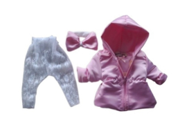 3 delig Zomerjas Baby Roze Meisjes jas zomer kinderjas meisje en baby