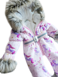 Skipak Sneeuwpak Imitatiebont Nep Bontkraag Ski kleding