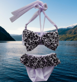 Bikini Wit baby en kind Zwemkleding Badkleding meisje