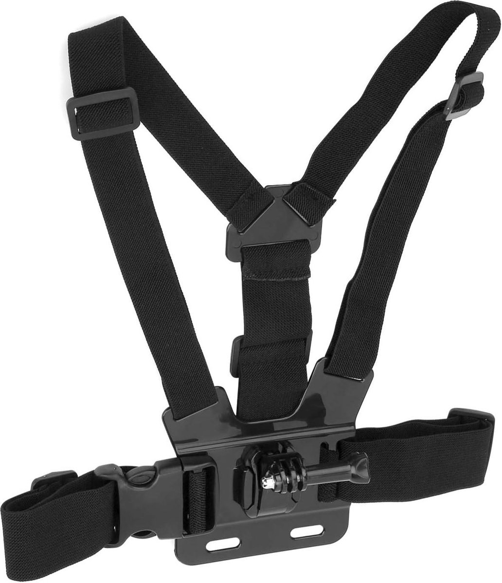 Verstelbare Elastische Camera Borstband - 4 punts - voor OSMO ACTIE - Borstbevestiging Harnas .