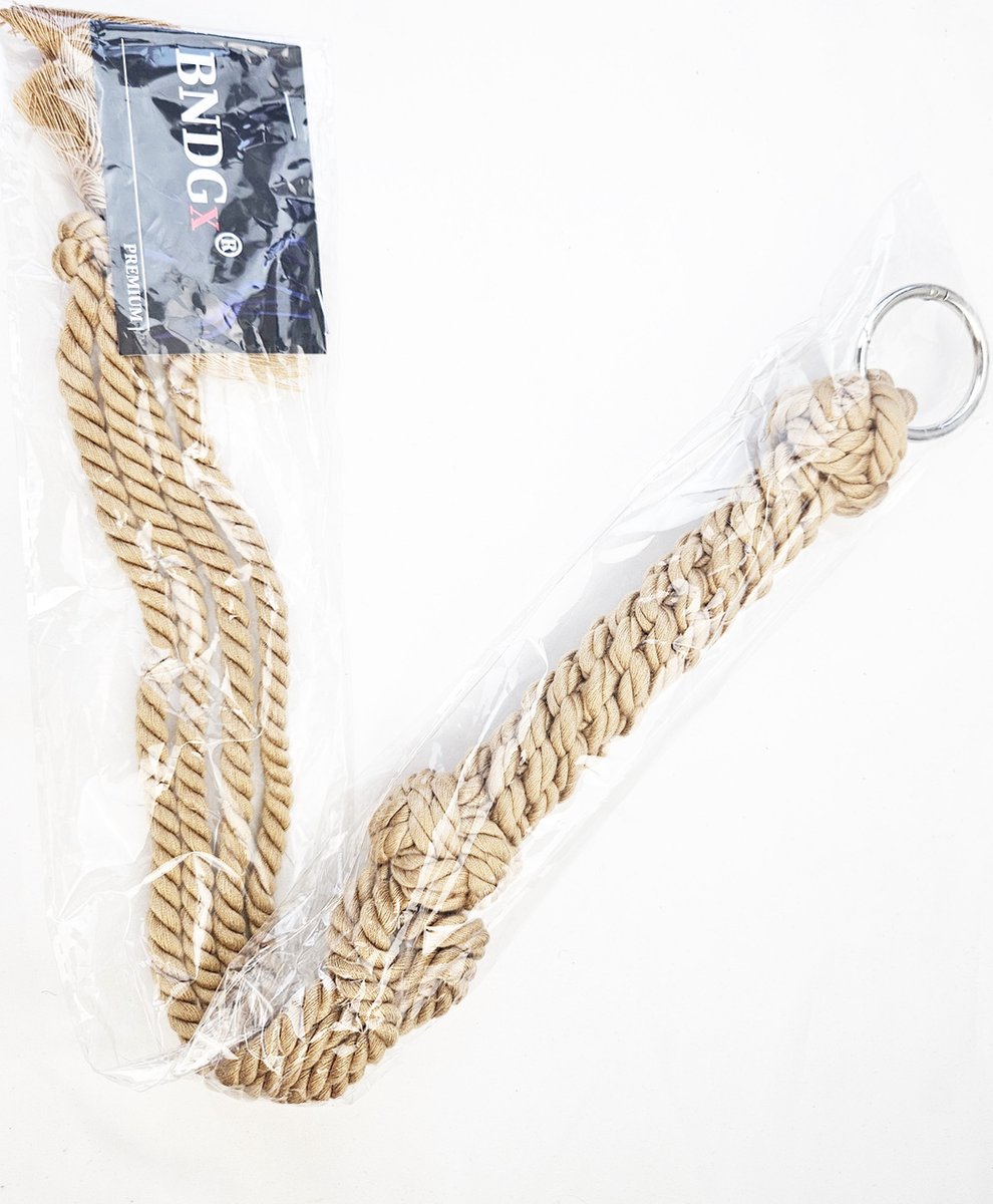 BNDGx® - Zweep spanking - gemaakt van bondage touw - Extreme BDSM - Slave discipline - Sex toys - Seks speeltje