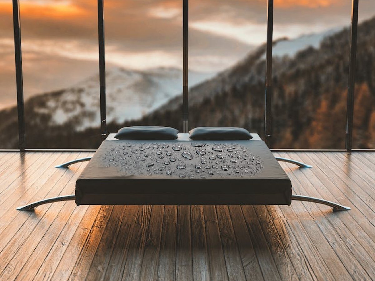 Laken XXL - 200X220 BNDGx® -Zwart - Waterdicht voor bed - Seks - PVC Stof  - Volledige matras beschermer