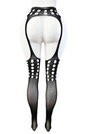 BamBella ® - Panty -Onesize - gaas maillot dunne pantys Dames - Onesize - sexy Erotische lingerie van kant