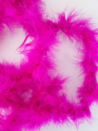 BamBella® - Kleine Marabou boa van veren -   Handwerken -Fel roze 