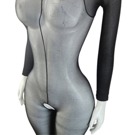 BamBella ® - Panty pak -Onesize - body suit - Dames - Onesize - Erotische jumpsuit van kant lingerie