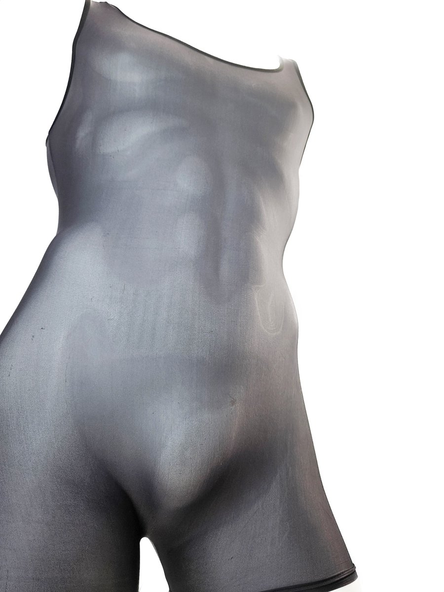 BamBella® - Erotische Panty pak man - Zwart - Mannenpanty - bodysuit kant bodysuit heren lingerie ondergoed