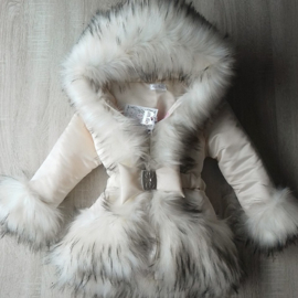 Children's coat Fur collar jacket Girls Winter coat Imitation Fur