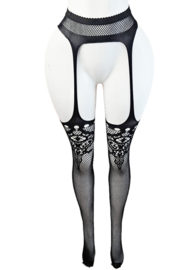 BamBella ® - Panty -Onesize - gaas maillot dunne pantys Dames - Onesize - sexy Erotische lingerie van kant