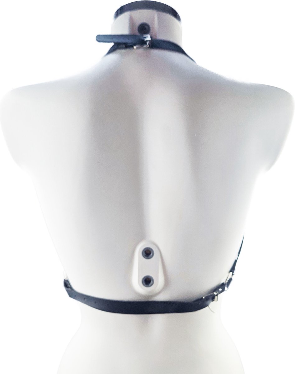 BNDGx® - Bondage tuig pak Harnas vrouw riem - Erotische sex Body Nep Leer - Verstelbaar -