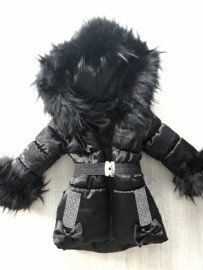 Children's coat Fur collar jacket Girls Winter coat Imitation Fur