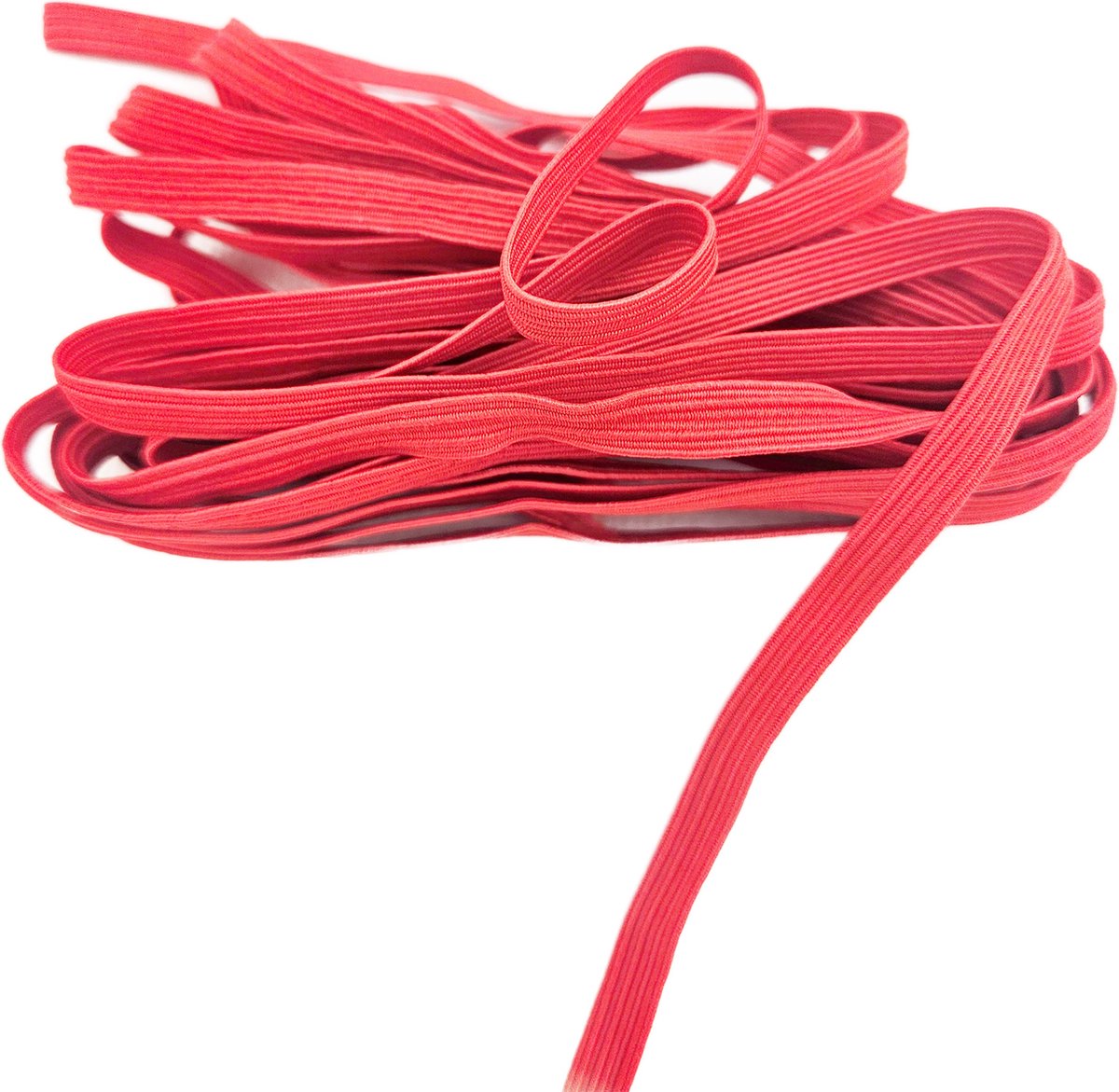Elastiek 4.5 meter Rood 5mm dunne elastische band touw dun elastieken