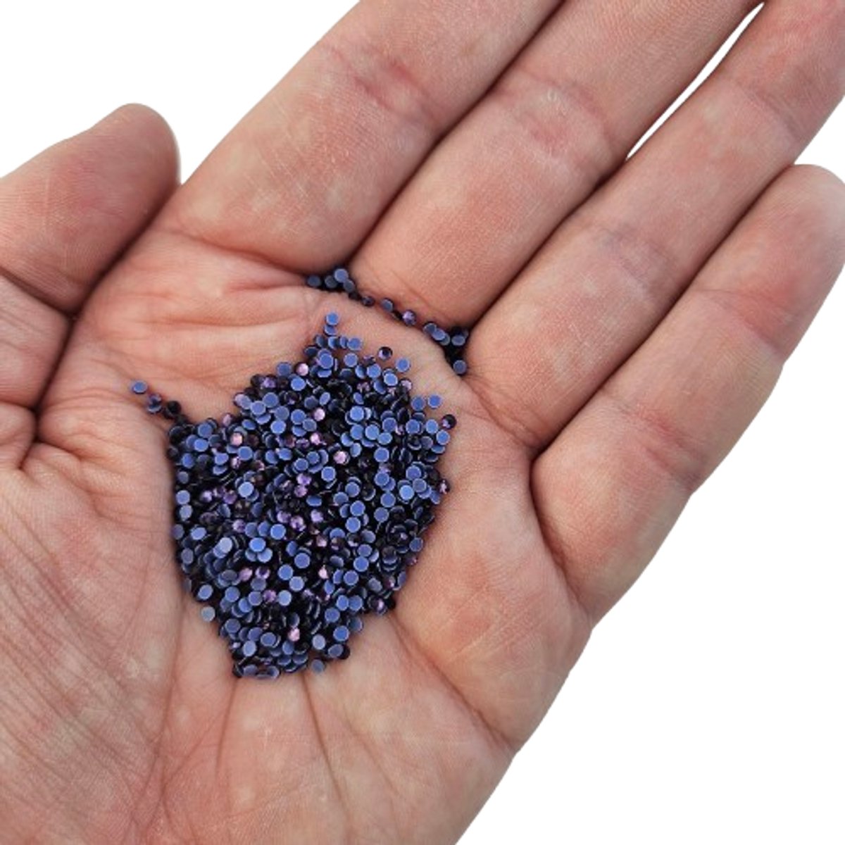 BamBella® - SS6 - Paars- Hotfix strass Steentjes - 1440 stuks - strass stenen glitters nail art kleding versieren